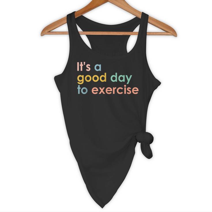 It's A Good Day To Exercise PE Teacher Gym Exercise For Men Women Flowy Tank, novelty gifts, funny gifts It's A Good Day To Exercise PE Teacher Gym Exercise For Men Women Flowy Tank, novelty gifts, funny gifts
