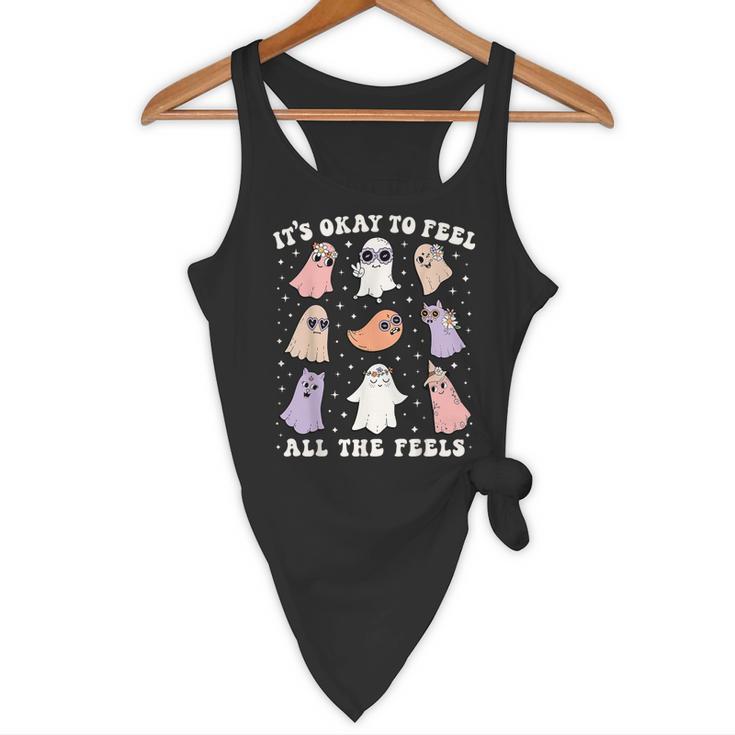 It’s Okay To Feel All The Feels Special Ed Teacher Halloween Flowy Tank, novelty gifts, funny gifts It’s Okay To Feel All The Feels Special Ed Teacher Halloween Flowy Tank, novelty gifts, funny gifts