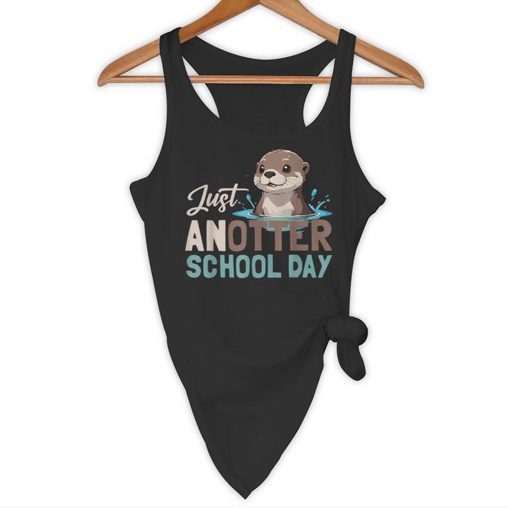 Just Anotter School Day Cute Otter Lover Teacher Student Flowy Tank, novelty gifts, funny gifts Just Anotter School Day Cute Otter Lover Teacher Student Flowy Tank, novelty gifts, funny gifts