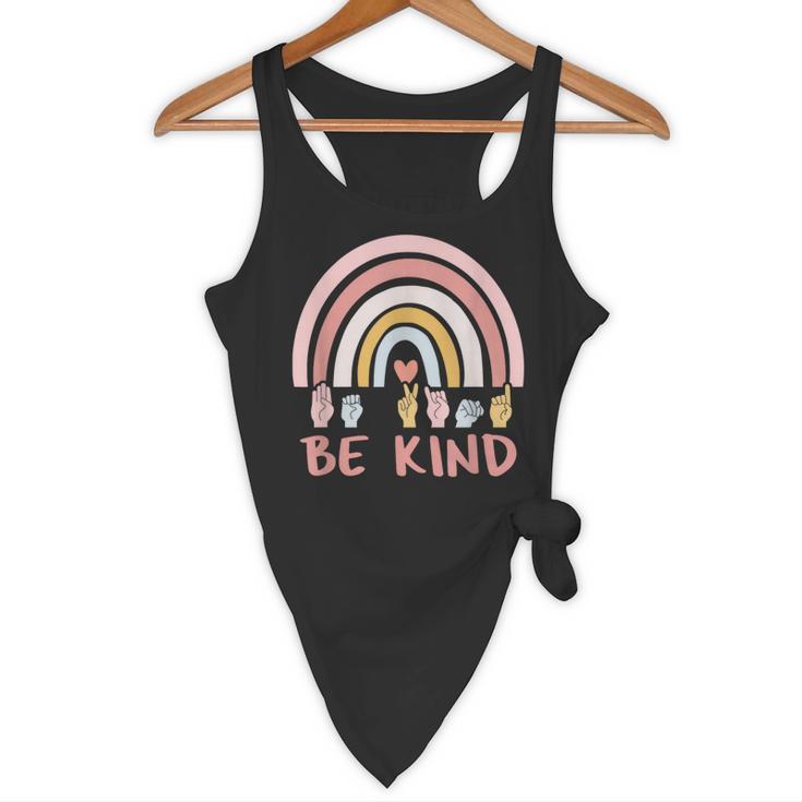 Be Kind ASL Sign Language Deaf SPED Teacher Kids Men Women Flowy Tank, novelty gifts, funny gifts Be Kind ASL Sign Language Deaf SPED Teacher Kids Men Women Flowy Tank, novelty gifts, funny gifts