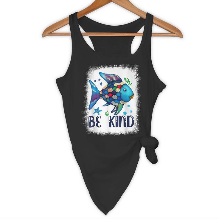 Be Kind Rainbow Fish Teacher Life Back To School Teaching Men Women Flowy Tank, novelty gifts, funny gifts Be Kind Rainbow Fish Teacher Life Back To School Teaching Men Women Flowy Tank, novelty gifts, funny gifts