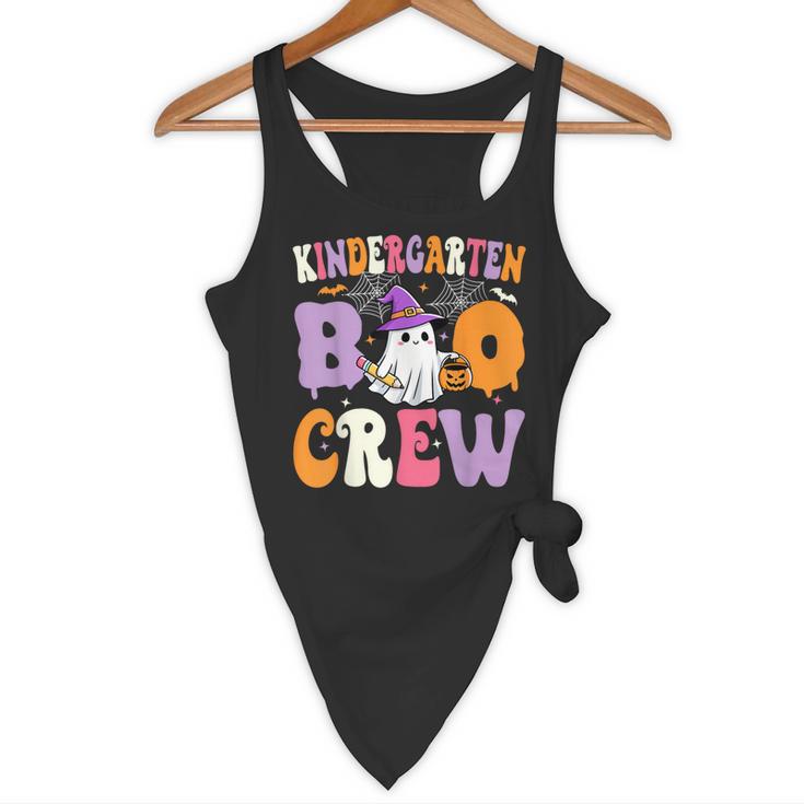 Kindergarten Boo Crew Spooky Kindergarten Halloween Teacher Flowy Tank, novelty gifts, funny gifts Kindergarten Boo Crew Spooky Kindergarten Halloween Teacher Flowy Tank, novelty gifts, funny gifts