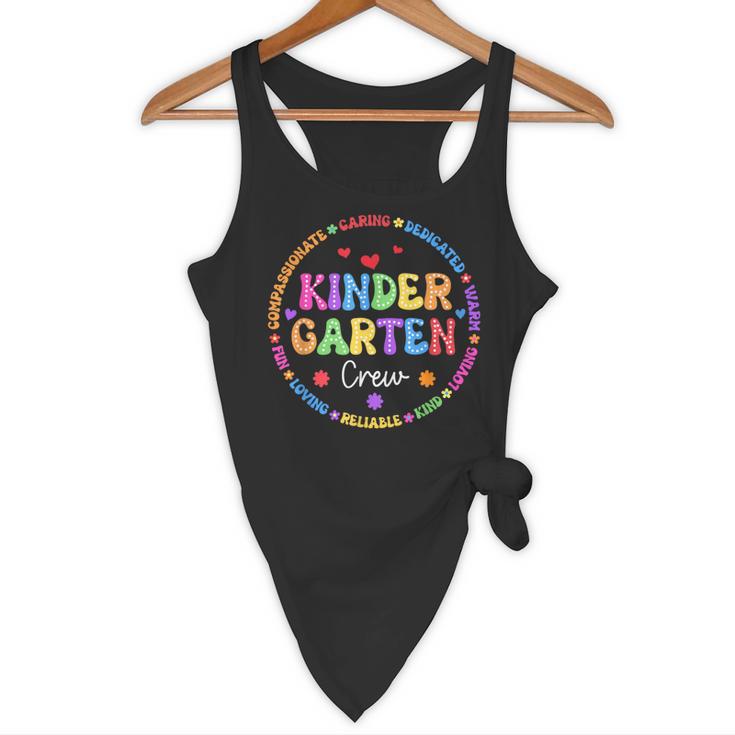 Kindergarten Crew Funy Back To School Teachers Kids Students Flowy Tank, novelty gifts, funny gifts Kindergarten Crew Funy Back To School Teachers Kids Students Flowy Tank, novelty gifts, funny gifts
