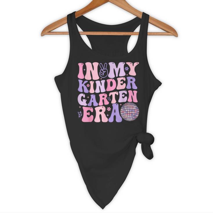 In My Kindergarten Era Teacher Kids Back To School Kinder Flowy Tank, novelty gifts, funny gifts