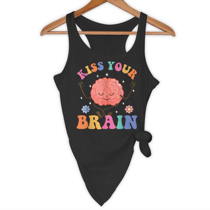 Kiss Your Brain Sped Teacher Appreciation Back To School Kid Flowy Tank, novelty gifts, funny gifts Kiss Your Brain Sped Teacher Appreciation Back To School Kid Flowy Tank, novelty gifts, funny gifts