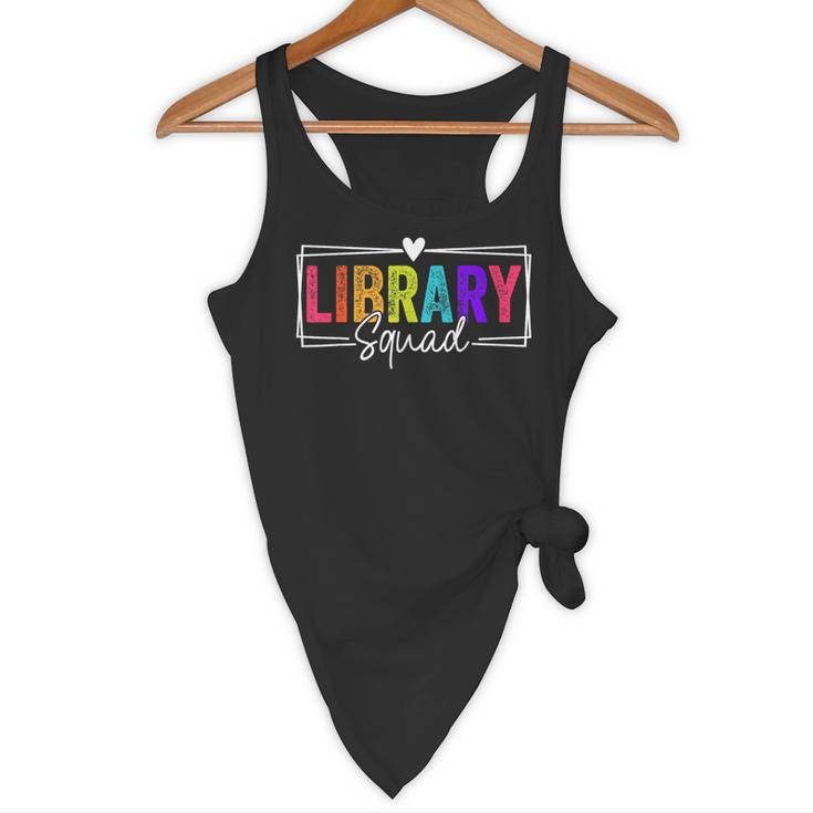 Library Squad Team Librarian Teacher Book Lover Flowy Tank, novelty gifts, funny gifts Library Squad Team Librarian Teacher Book Lover Flowy Tank, novelty gifts, funny gifts