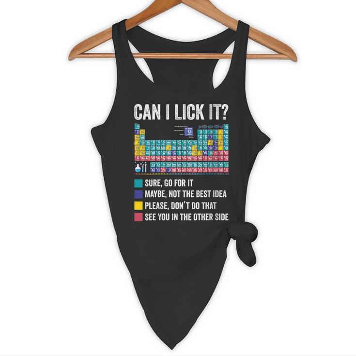 Can I Lick It Periodic Table Of Elements Science Teacher Flowy Tank, novelty gifts, funny gifts Can I Lick It Periodic Table Of Elements Science Teacher Flowy Tank, novelty gifts, funny gifts