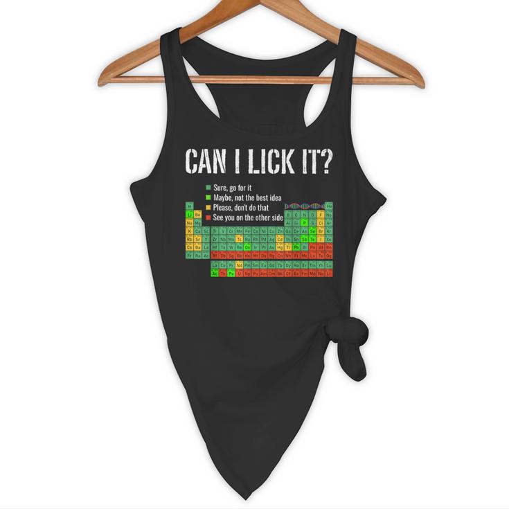 Can I Lick It Periodic Table Science Teacher Student Flowy Tank, novelty gifts, funny gifts Can I Lick It Periodic Table Science Teacher Student Flowy Tank, novelty gifts, funny gifts