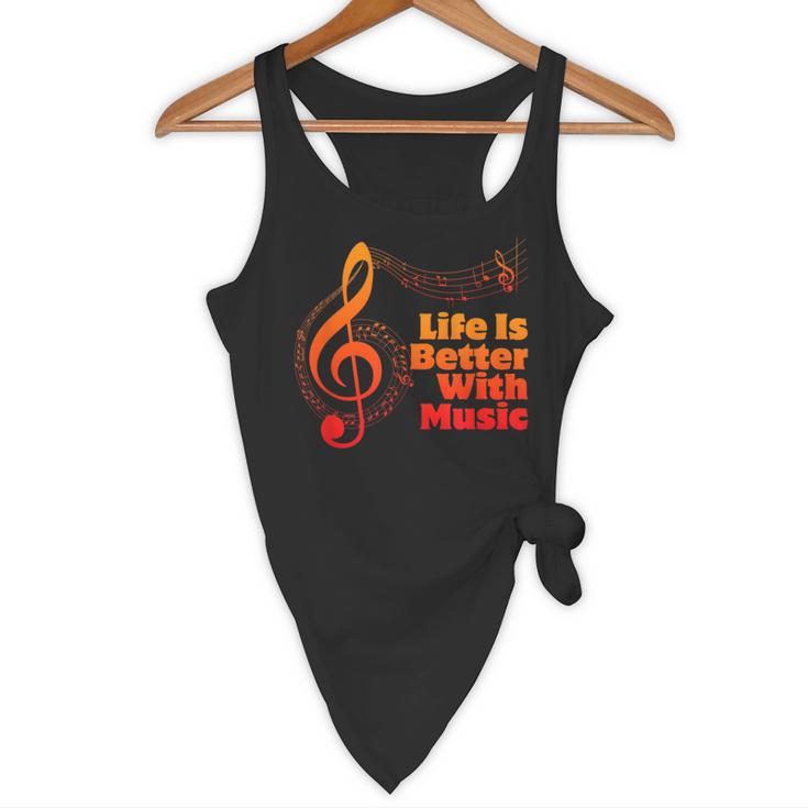Life Is Better With Music Theory Musician Teacher Notes Clef Flowy Tank, novelty gifts, funny gifts Life Is Better With Music Theory Musician Teacher Notes Clef Flowy Tank, novelty gifts, funny gifts