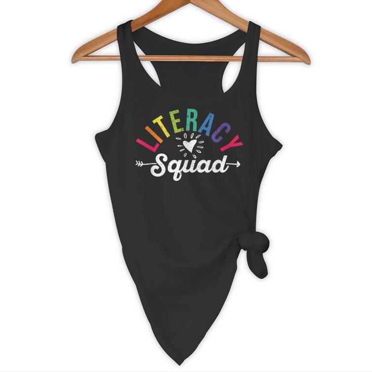 Literacy Squad Reading Teacher Interventionist Specialist Flowy Tank, novelty gifts, funny gifts Literacy Squad Reading Teacher Interventionist Specialist Flowy Tank, novelty gifts, funny gifts
