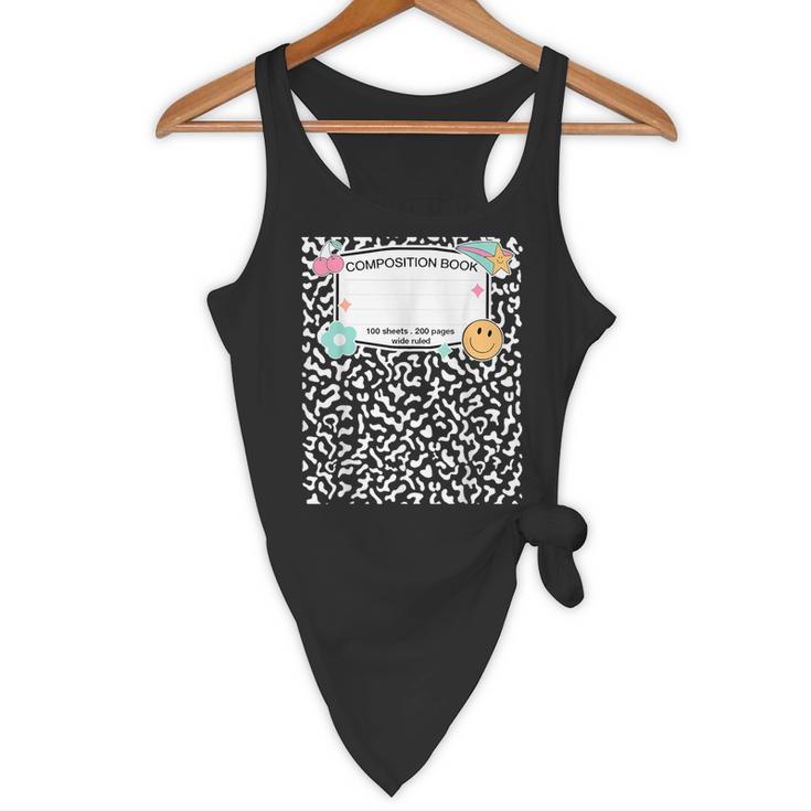 Matching Group Halloween Teacher Composition Book Notebook Flowy Tank, novelty gifts, funny gifts Matching Group Halloween Teacher Composition Book Notebook Flowy Tank, novelty gifts, funny gifts