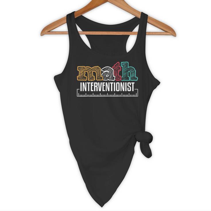 Math Interventionist Teacher Mathematics Flowy Tank, novelty gifts, funny gifts Math Interventionist Teacher Mathematics Flowy Tank, novelty gifts, funny gifts