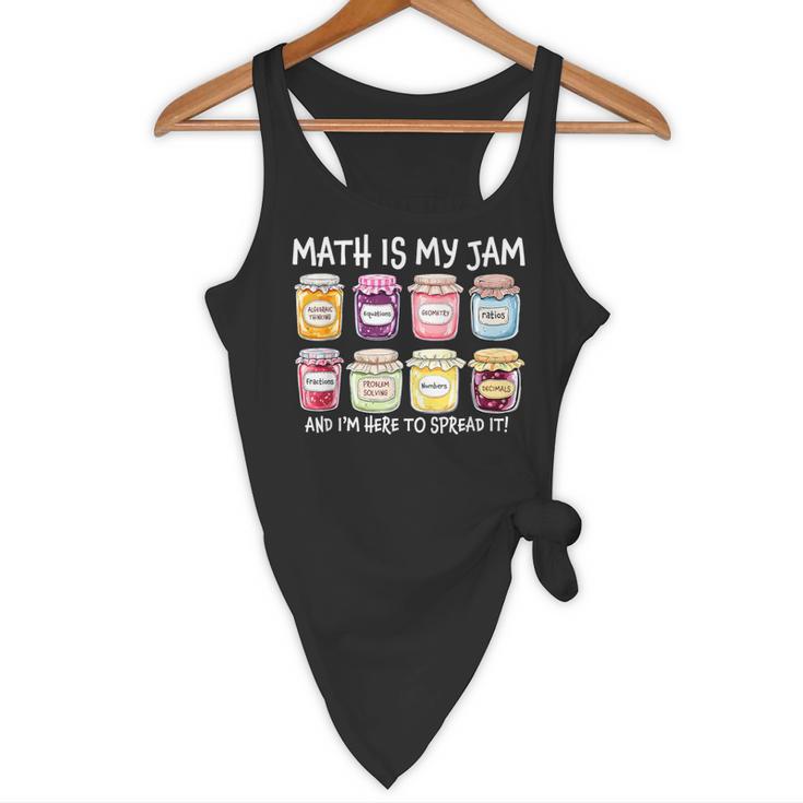 Math Is My Jam And I'm Here To Spread It Math Teacher Flowy Tank, novelty gifts, funny gifts Math Is My Jam And I'm Here To Spread It Math Teacher Flowy Tank, novelty gifts, funny gifts