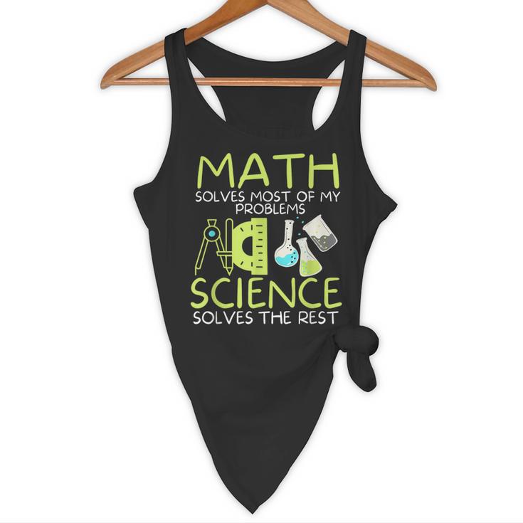 Math Solves Most Of My Problems Science Math Science Teacher Flowy Tank, novelty gifts, funny gifts Math Solves Most Of My Problems Science Math Science Teacher Flowy Tank, novelty gifts, funny gifts