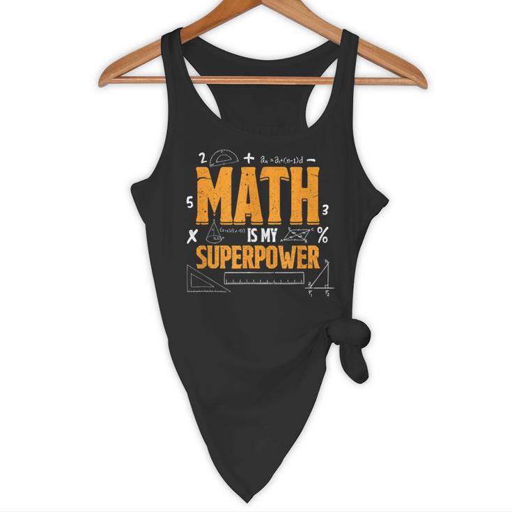 Math Is My Superpower Math Teacher Student Flowy Tank, novelty gifts, funny gifts Math Is My Superpower Math Teacher Student Flowy Tank, novelty gifts, funny gifts