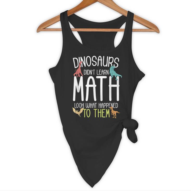 Math Teacher Dinosaurs Didn't Learn Math Mathematics Flowy Tank, novelty gifts, funny gifts Math Teacher Dinosaurs Didn't Learn Math Mathematics Flowy Tank, novelty gifts, funny gifts