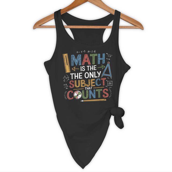 Math Teacher Mathematician Subject Mathematics Joke Flowy Tank, novelty gifts, funny gifts Math Teacher Mathematician Subject Mathematics Joke Flowy Tank, novelty gifts, funny gifts