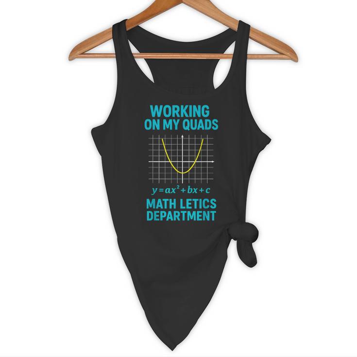 Mathletics Working On My Quads Algebra Math Teacher Flowy Tank, novelty gifts, funny gifts Mathletics Working On My Quads Algebra Math Teacher Flowy Tank, novelty gifts, funny gifts