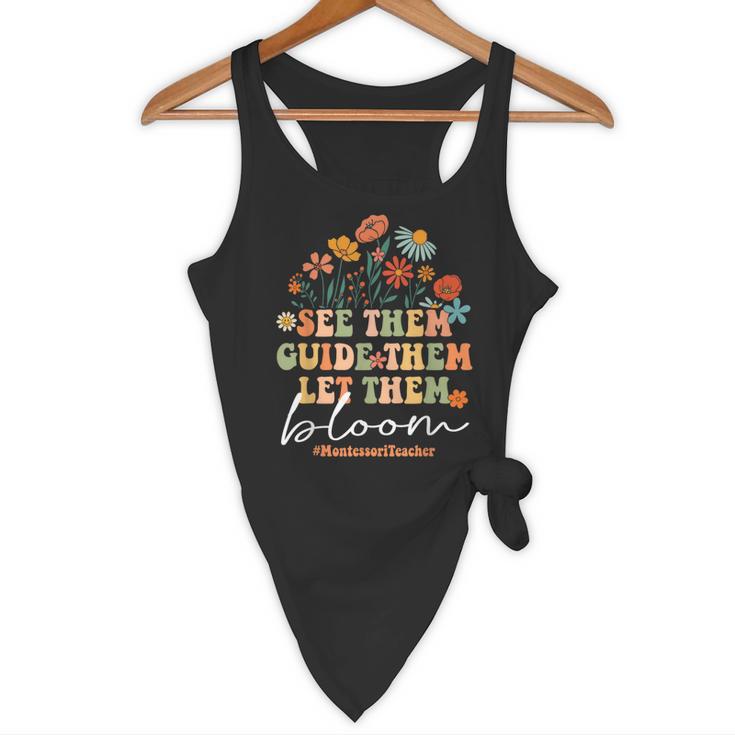 Montessori Teacher Flowy Tank, novelty gifts, funny gifts Montessori Teacher Flowy Tank, novelty gifts, funny gifts
