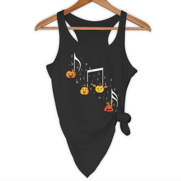 Music Note Pumpkin Fall Music Teacher Halloween Costume Flowy Tank, novelty gifts, funny gifts Music Note Pumpkin Fall Music Teacher Halloween Costume Flowy Tank, novelty gifts, funny gifts