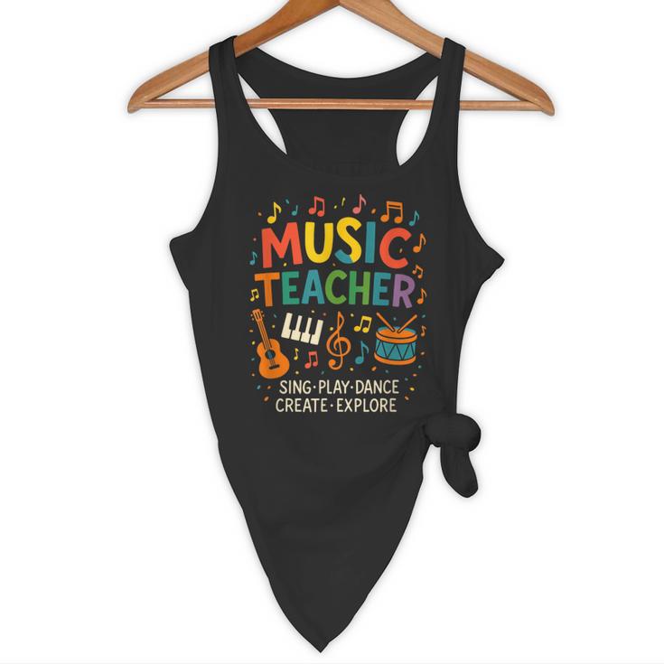 Music Teacher Music Sing Play Dance Choir Piano Flowy Tank, novelty gifts, funny gifts Music Teacher Music Sing Play Dance Choir Piano Flowy Tank, novelty gifts, funny gifts