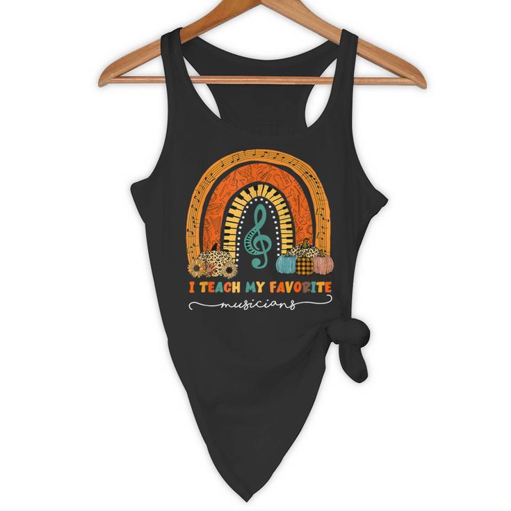 Music Teacher I Teach My Favorite Musicians Autumn Rainbow Men Women Flowy Tank, novelty gifts, funny gifts Music Teacher I Teach My Favorite Musicians Autumn Rainbow Men Women Flowy Tank, novelty gifts, funny gifts