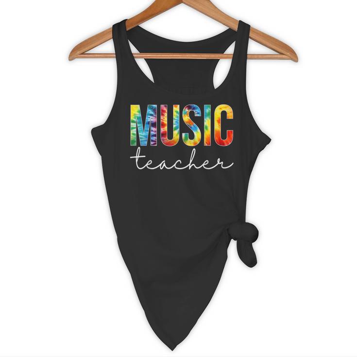Music Teacher Tie Dye Appreciation Day Hello Back To School Men Women Flowy Tank, novelty gifts, funny gifts Music Teacher Tie Dye Appreciation Day Hello Back To School Men Women Flowy Tank, novelty gifts, funny gifts