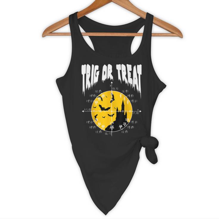 Nerdy Trig Or Treat Halloween Costume Math Teacher Flowy Tank, novelty gifts, funny gifts Nerdy Trig Or Treat Halloween Costume Math Teacher Flowy Tank, novelty gifts, funny gifts