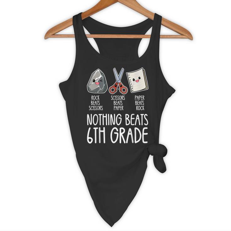 Nothing Beats 6th Grade Back To School Kids Teachers Flowy Tank, novelty gifts, funny gifts Nothing Beats 6th Grade Back To School Kids Teachers Flowy Tank, novelty gifts, funny gifts