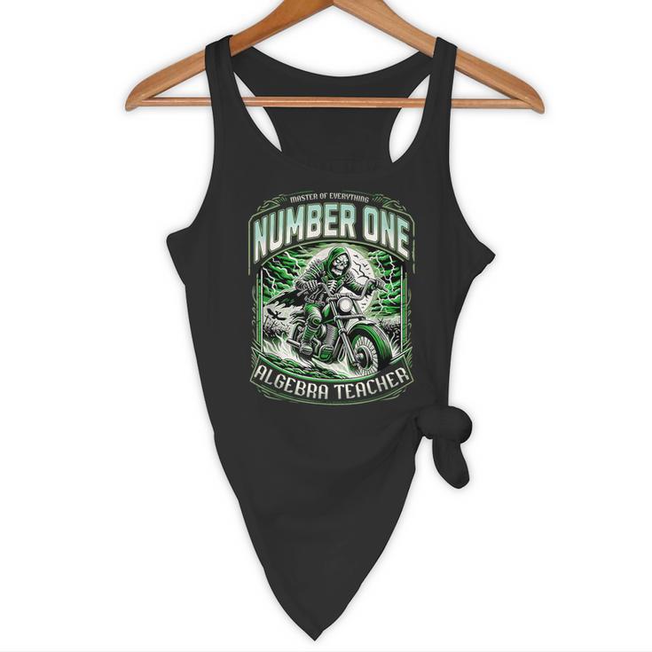 Number One Algebra Teacher 1 Career s Flowy Tank, novelty gifts, funny gifts Number One Algebra Teacher 1 Career s Flowy Tank, novelty gifts, funny gifts