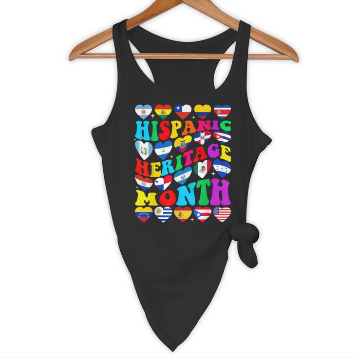 Hispanic Heritage Month 2025 Latino Puerto Rico Teacher Kids Flowy Tank, novelty gifts, funny gifts Hispanic Heritage Month 2025 Latino Puerto Rico Teacher Kids Flowy Tank, novelty gifts, funny gifts