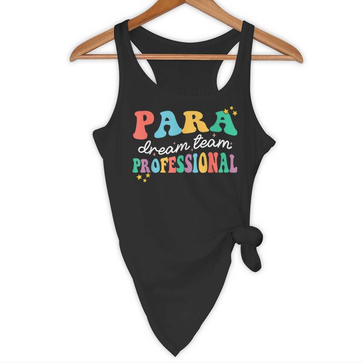 Para Paraprofessional Dream Crew Team Back To School Teacher Flowy Tank, novelty gifts, funny gifts Para Paraprofessional Dream Crew Team Back To School Teacher Flowy Tank, novelty gifts, funny gifts