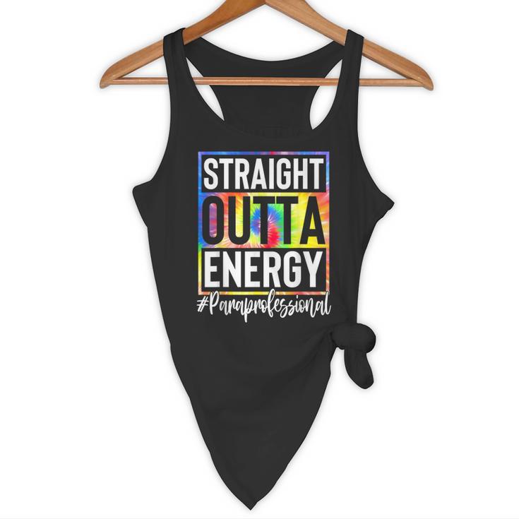 Paraprofessional Straight Outta Energy Teacher Life For Men Women Flowy Tank, novelty gifts, funny gifts Paraprofessional Straight Outta Energy Teacher Life For Men Women Flowy Tank, novelty gifts, funny gifts