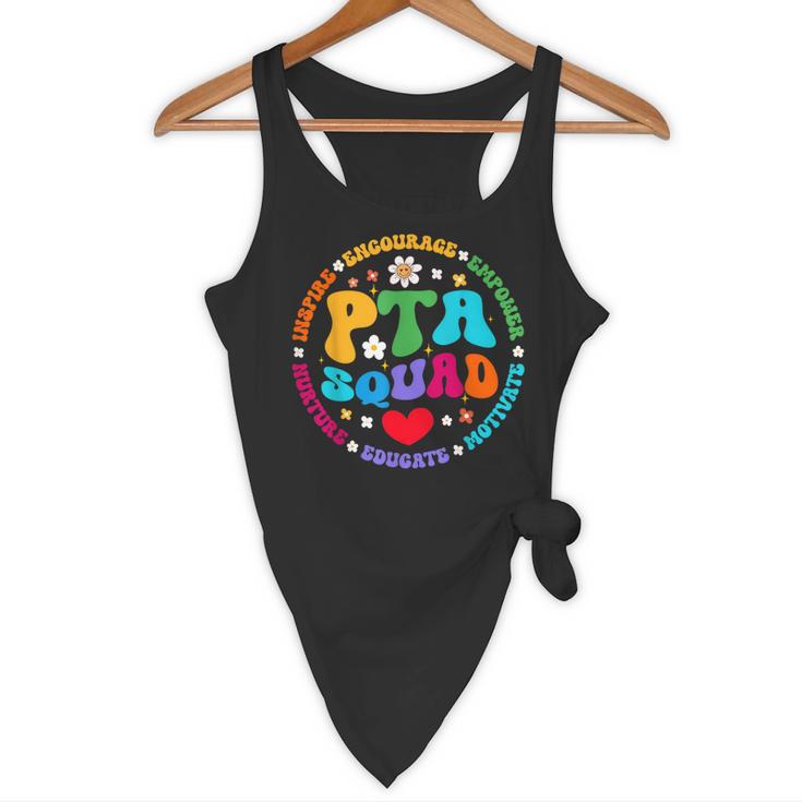 Parents Teacher Association Team Supporter PTA Squad For Men Women Girls Kids Flowy Tank, novelty gifts, funny gifts
