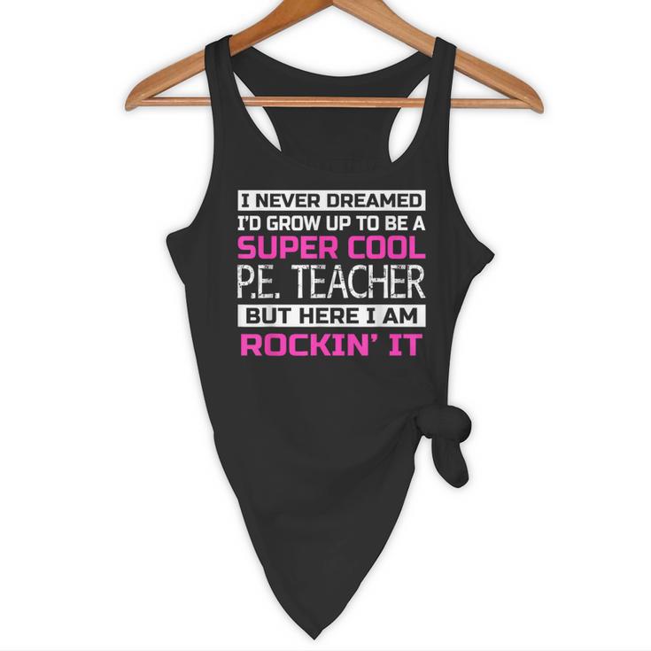 PE Teacher Shirt Physical Education Teacher Flowy Tank, novelty gifts, funny gifts PE Teacher Shirt Physical Education Teacher Flowy Tank, novelty gifts, funny gifts