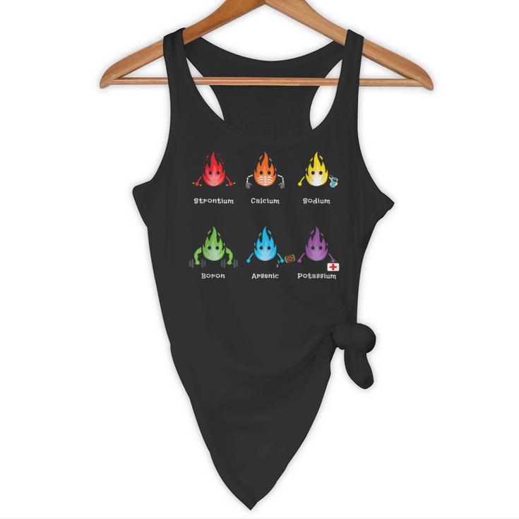 Periodic Elements Chemistry Lovers Science Teacher Flowy Tank, novelty gifts, funny gifts