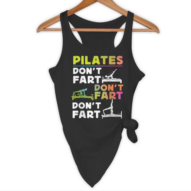 Pilates Instructor Teacher Watercolor Pilates Don't Fart Men Women Kids Flowy Tank, novelty gifts, funny gifts Pilates Instructor Teacher Watercolor Pilates Don't Fart Men Women Kids Flowy Tank, novelty gifts, funny gifts