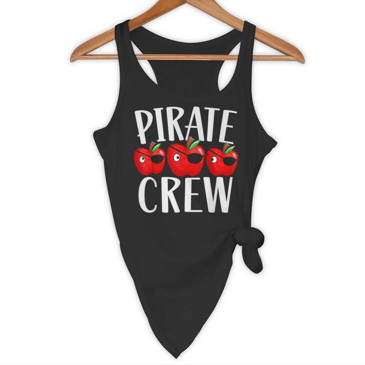 Pirate Crew Pirate Teacher Team Squad Talk Like A Pirate Day For Men Women Kids Flowy Tank, novelty gifts, funny gifts Pirate Crew Pirate Teacher Team Squad Talk Like A Pirate Day For Men Women Kids Flowy Tank, novelty gifts, funny gifts
