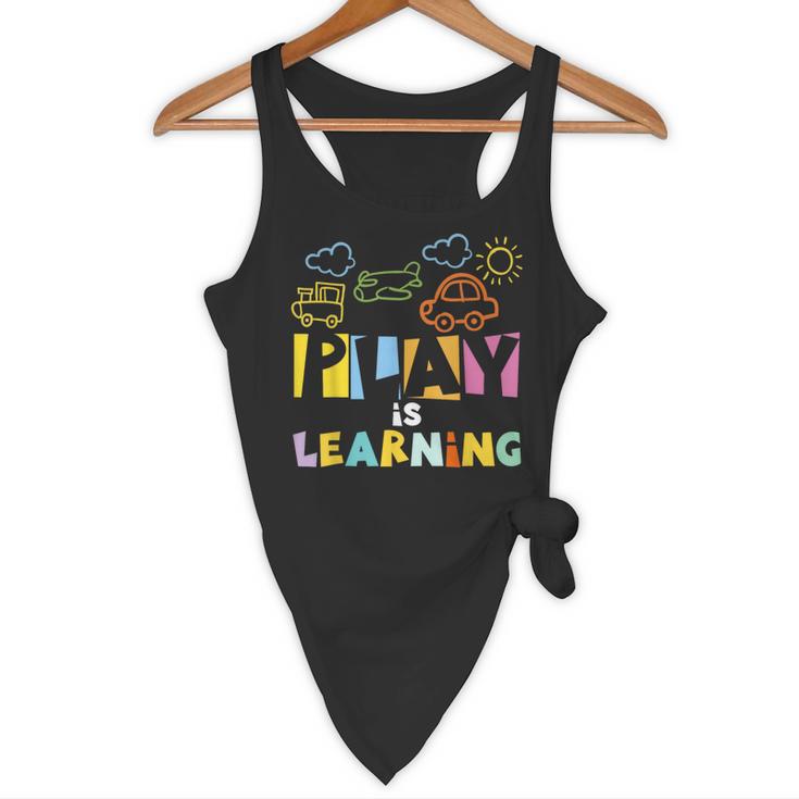 Play Is Learning Design T Designs For Teachers Preschool Flowy Tank, novelty gifts, funny gifts Play Is Learning Design T Designs For Teachers Preschool Flowy Tank, novelty gifts, funny gifts