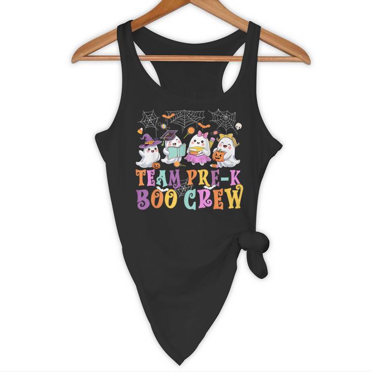 Pre-K Boo Crew Ghost Halloween Teacher Student Flowy Tank, novelty gifts, funny gifts Pre-K Boo Crew Ghost Halloween Teacher Student Flowy Tank, novelty gifts, funny gifts