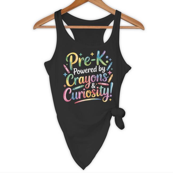 Pre-K Crayons & Curiosity Preschool Teachers Life Tie Dye Flowy Tank, novelty gifts, funny gifts Pre-K Crayons & Curiosity Preschool Teachers Life Tie Dye Flowy Tank, novelty gifts, funny gifts