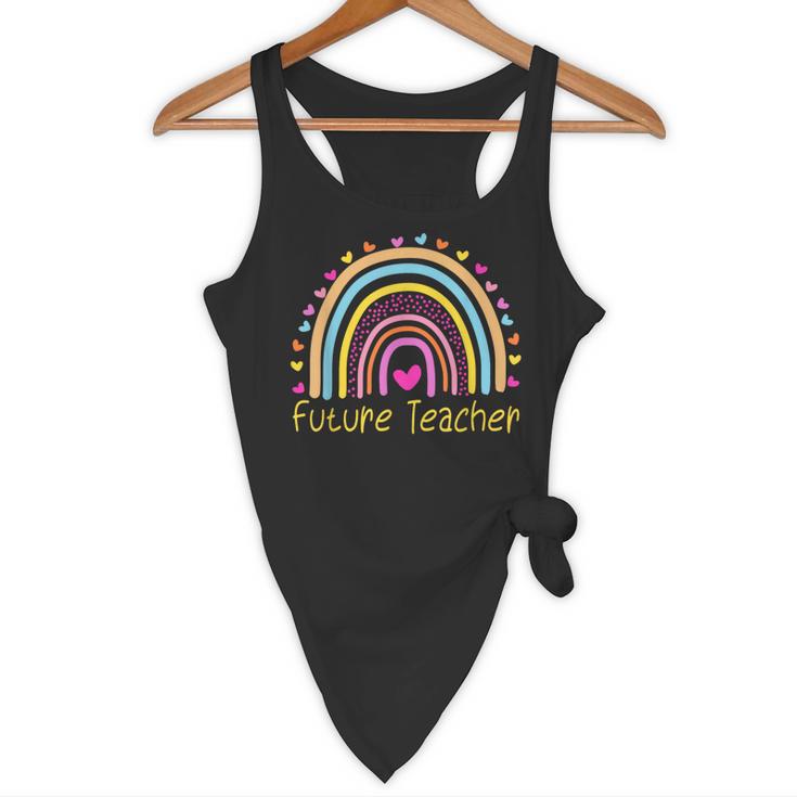 Pre-K Preschool Kindergarten Future Teacher Rainbow Flowy Tank, novelty gifts, funny gifts Pre-K Preschool Kindergarten Future Teacher Rainbow Flowy Tank, novelty gifts, funny gifts