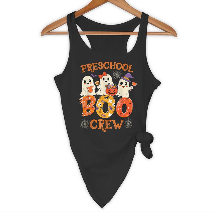 Preschool Boo Crew Halloween Costume For Teacher Kids Flowy Tank, novelty gifts, funny gifts Preschool Boo Crew Halloween Costume For Teacher Kids Flowy Tank, novelty gifts, funny gifts