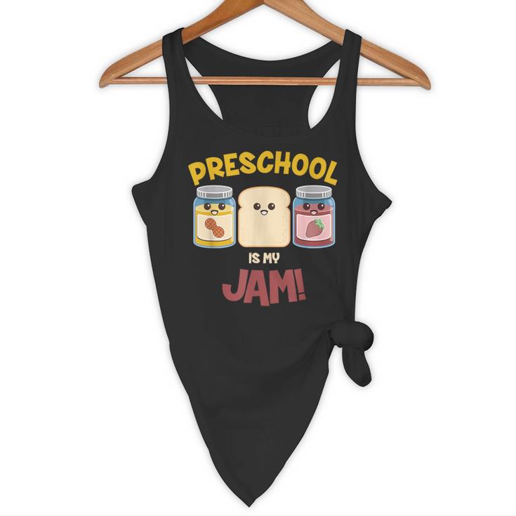 Preschool Is My Jam Teacher Shirt Flowy Tank, novelty gifts, funny gifts Preschool Is My Jam Teacher Shirt Flowy Tank, novelty gifts, funny gifts