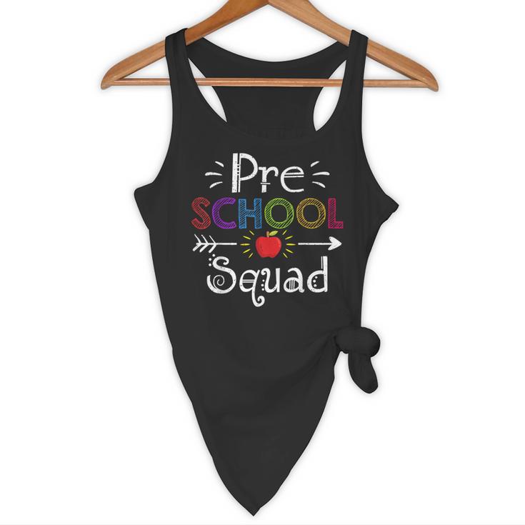 Preschool Squad Preschool Teacher Student Flowy Tank, novelty gifts, funny gifts Preschool Squad Preschool Teacher Student Flowy Tank, novelty gifts, funny gifts
