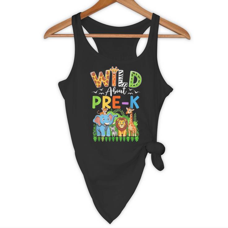 Preschool Teacher Kids Back To School Wild About Pre-K Flowy Tank, novelty gifts, funny gifts Preschool Teacher Kids Back To School Wild About Pre-K Flowy Tank, novelty gifts, funny gifts