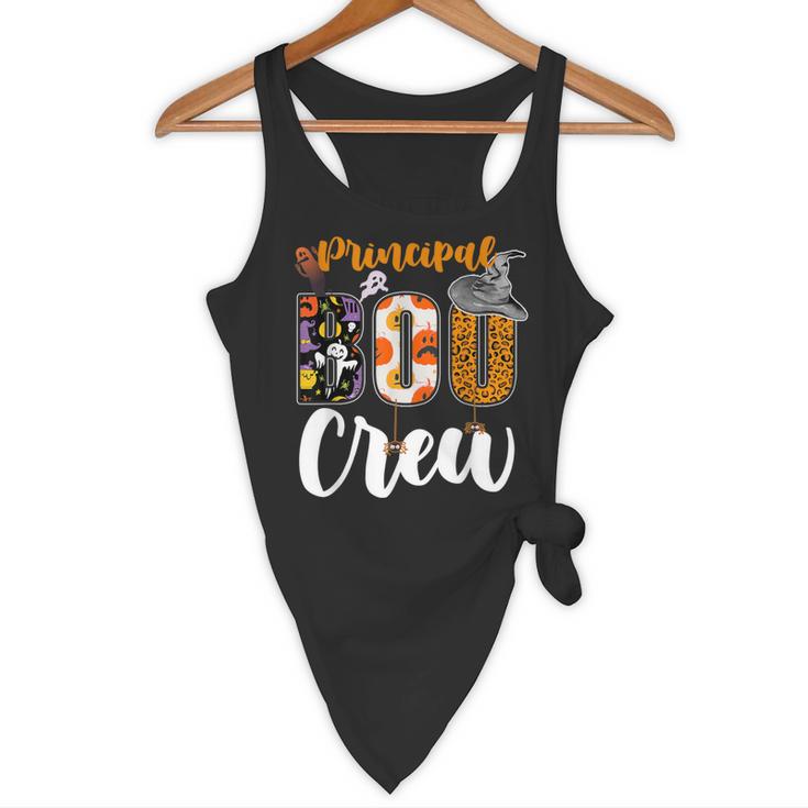 Principal Boo Crew Ghost Halloween Teachers School Matching Flowy Tank, novelty gifts, funny gifts Principal Boo Crew Ghost Halloween Teachers School Matching Flowy Tank, novelty gifts, funny gifts