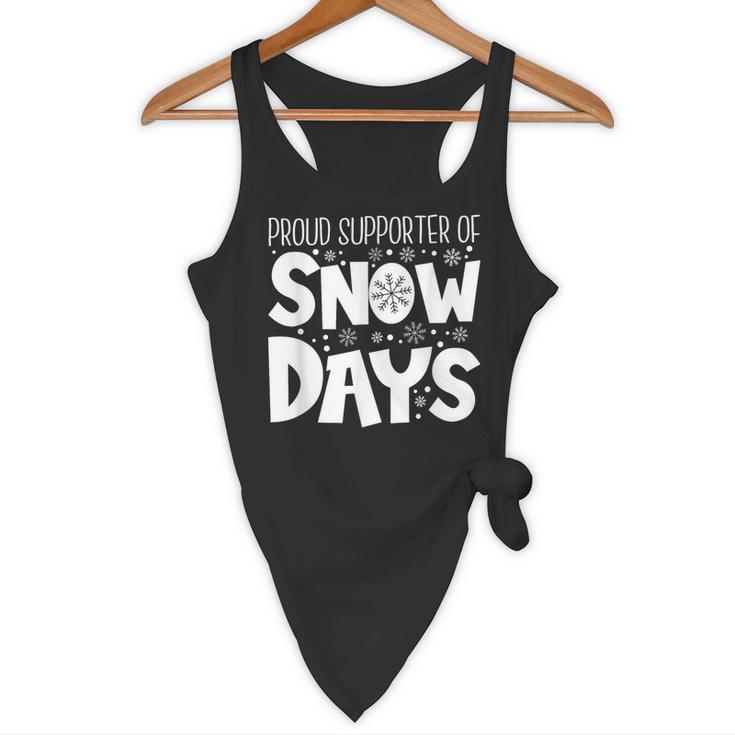 Proud Supporter Of Snow Days Teacher Christmas Men Women Flowy Tank, novelty gifts, funny gifts Proud Supporter Of Snow Days Teacher Christmas Men Women Flowy Tank, novelty gifts, funny gifts