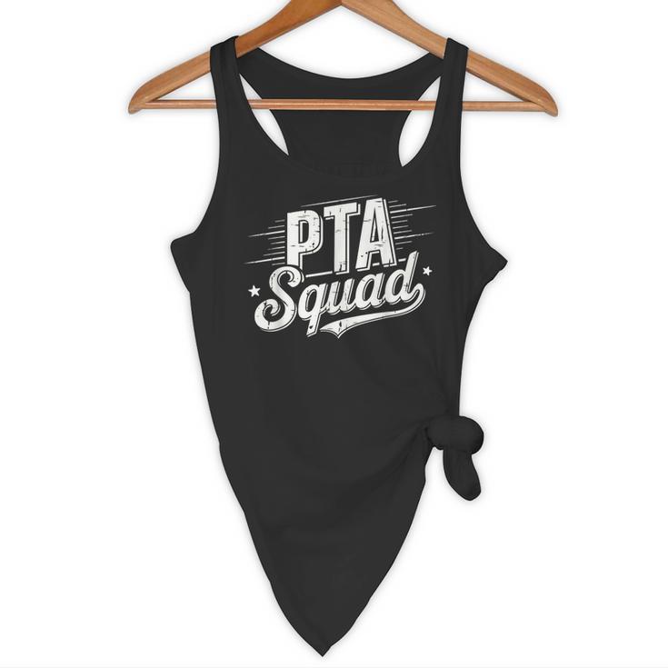 PTA Squad Parent Teacher Association Back To School Teacher Flowy Tank, novelty gifts, funny gifts PTA Squad Parent Teacher Association Back To School Teacher Flowy Tank, novelty gifts, funny gifts