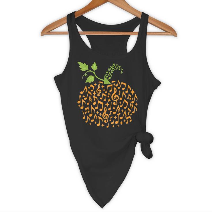 Pumpkin Music Notes Fall Teacher Autumn Halloween Flowy Tank, novelty gifts, funny gifts Pumpkin Music Notes Fall Teacher Autumn Halloween Flowy Tank, novelty gifts, funny gifts